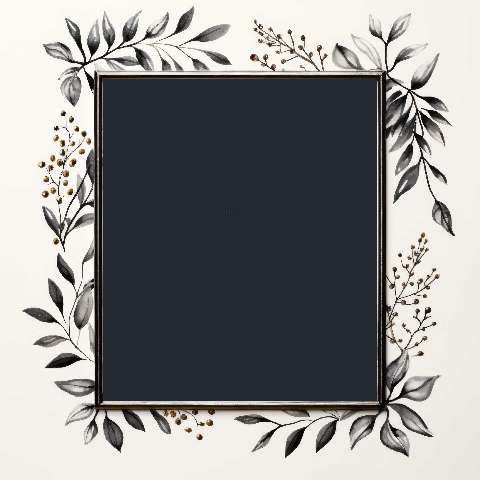 Preview for Elegant-floral-frame-design-classic-frame-template-3c268
