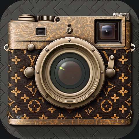 Preview for Luxury Monogram Camera Design Template