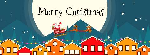 Preview for Merry-christmas-illustration-christmas-facebook-template-6b067