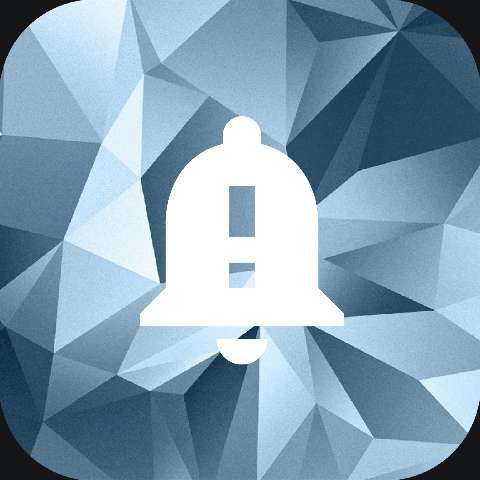 Preview for Notification-bell-icon-diamond-icon-template-16f35