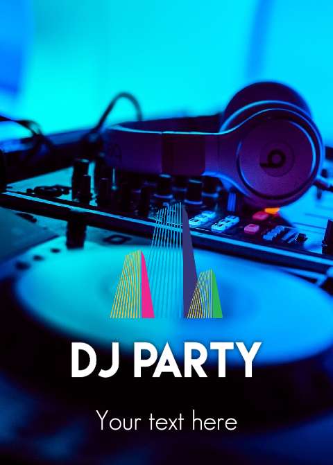 Preview for Dj-party-template-flyer-ee1c6