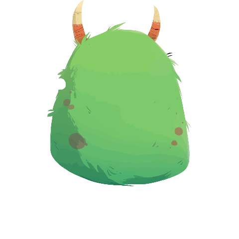 Preview for Adorable Cartoon Monster Template