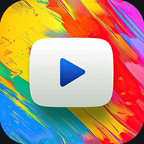 Preview for Colorful Video App Icon Template