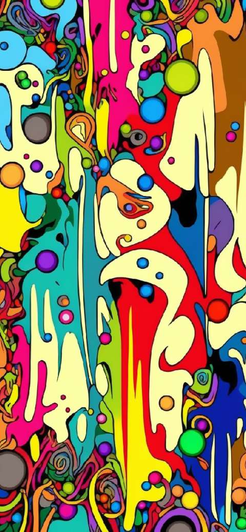 Preview for Vibrant-abstract-art-aiwallpaper-template-3e472