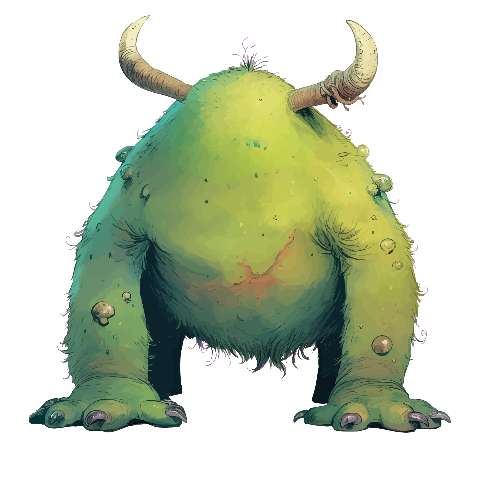Preview for Fantasy-creature-illustration-large-monster-template-df167