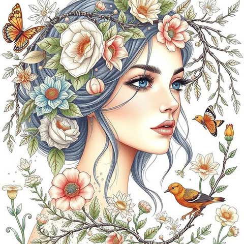 Preview for Floral-woman-illustration-aifeatured-template-cfdea