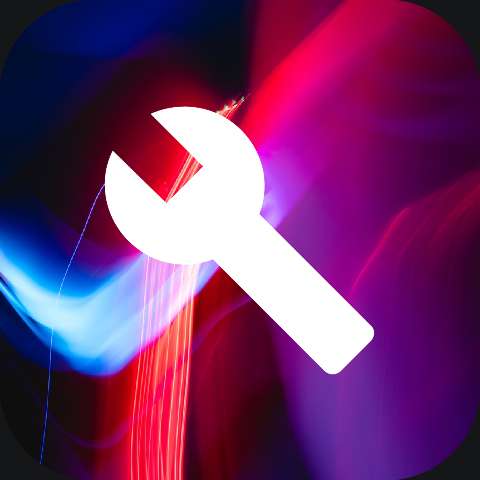 Preview for Wrench-icon-abstract-background-neon-icon-template-cc4c0