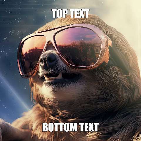 Preview for Sloth-space-meme-template-meme-animal-0c8f1