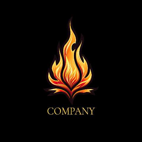 Preview for Fiery-company-logo-design-logo-colorful-template-3794e