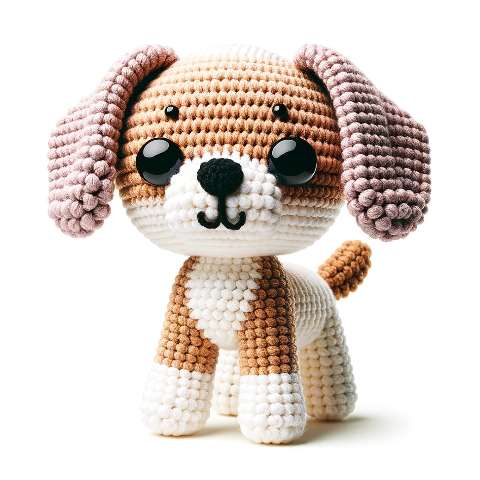 Preview for Crochet Dog Toy Design Template