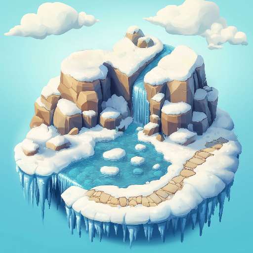 Preview for Frozen-island-oasis-frozen-tiny-template-3cf60