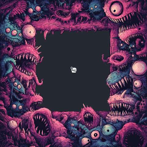 Preview for Terrifying-monster-frame-template-c0af0