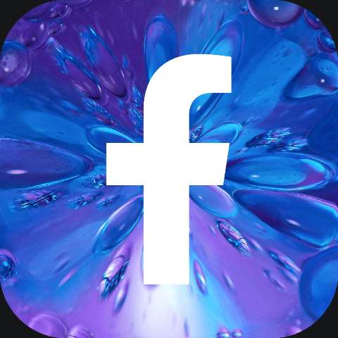 Preview for Facebook-logo-abstract-blue-background-app-icon-template-5e4a8
