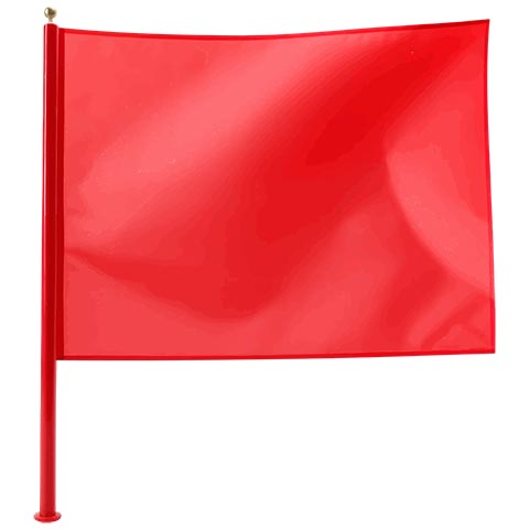 Preview for Red-flag-on-pole-object-emoji-template-e4a8b