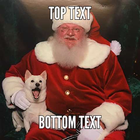 Preview for Santa-dog-meme-template-holidaymeme-2a59d