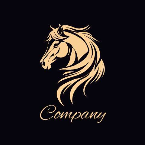 Preview for Elegant-horse-logo-design-logo-animal-template-7ef32