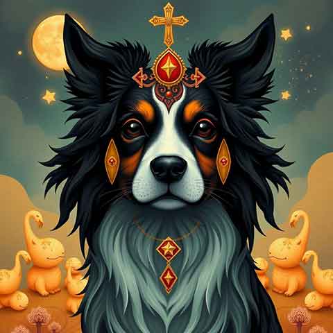 Preview for Mystical-dog-artwork-aiold-template-fbb2e