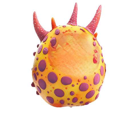 Preview for Vibrant-3d-virus-illustration-monster-torso-template-643ab