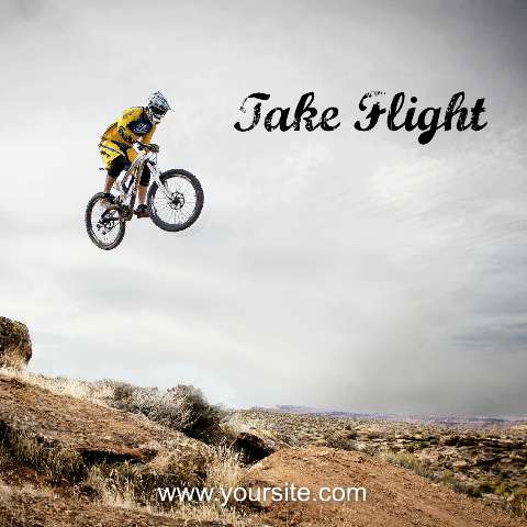 Preview for Take-flight-mountain-biking-instagram-post-template-9dbf0