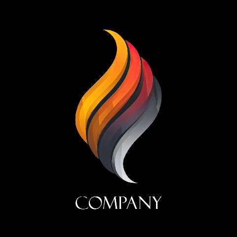 Preview for Modern-flame-logo-design-logo-colorful-template-35e2a