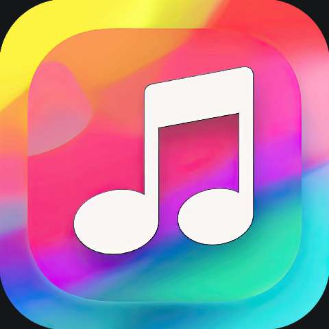 Preview for Colorful Music App Icon Template