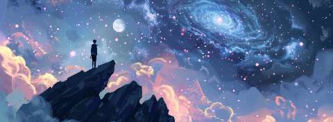 Preview for Contemplating The Cosmos Astrophotography Cover Template