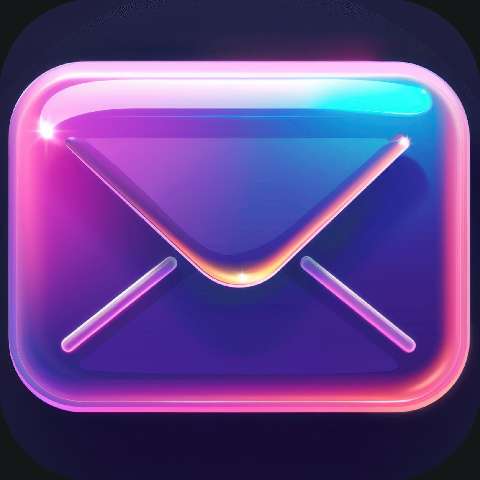 Preview for Neon-envelope-icon-email-app-template-3ac83