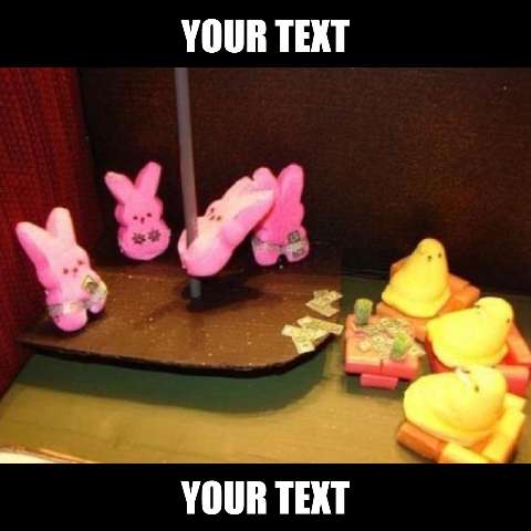 Preview for Peeps-marshmallow-treats-easter-meme-template-065d0