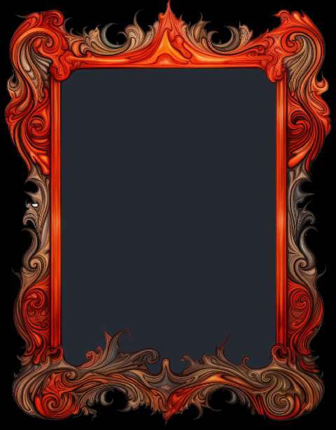 Preview for Ornate-red-gold-frame-design-colorful-frame-template-cbbc7
