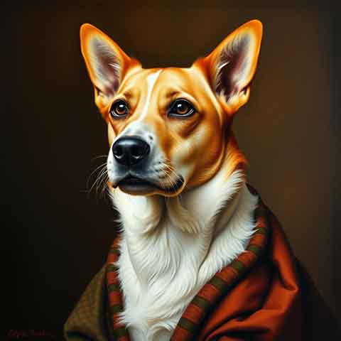 Preview for Regal Canine Portrait Design Template