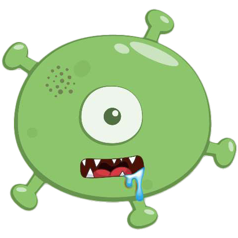 Preview for Cartoon-green-germ-illustration-emoji-creatures-template-954d7