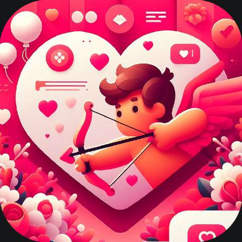 Preview for Cupid-social-media-heart-love-app-template-8c15a