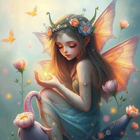 Preview for Enchanted-fairy-garden-aistylized-template-f5c9f