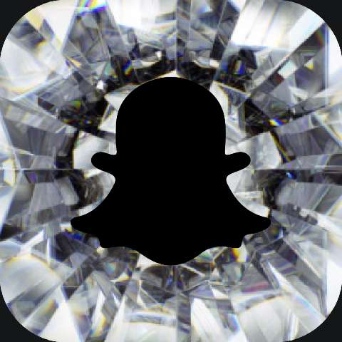 Preview for Snapchat-logo-diamond-diamond-icon-template-4f1c1