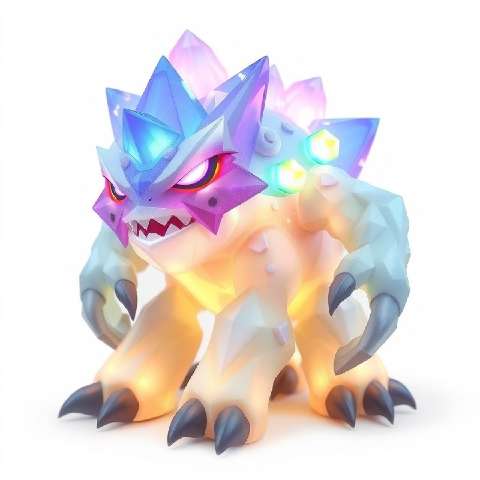Preview for Glowing-fantasy-creature-figurine-aimonsterstyle-template-2f2ce