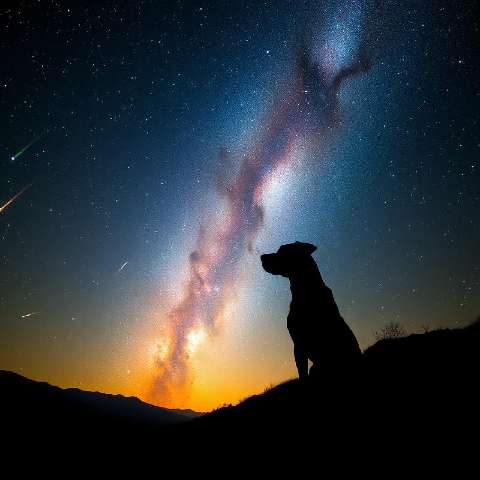 Preview for Dog-under-milky-way-aiphotography-template-2119a