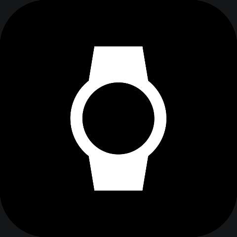 Preview for Smartwatch-icon-design-dark-icon-template-76b86