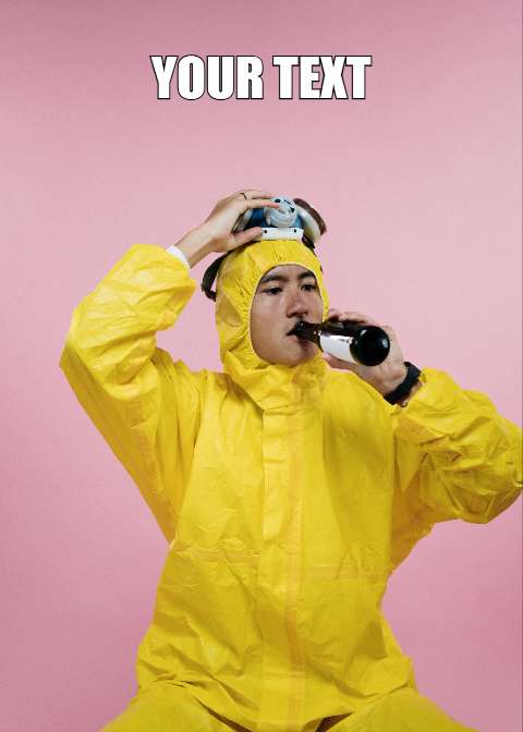 Preview for Man-in-hazmat-suit-drinking-meme-human-template-e6761