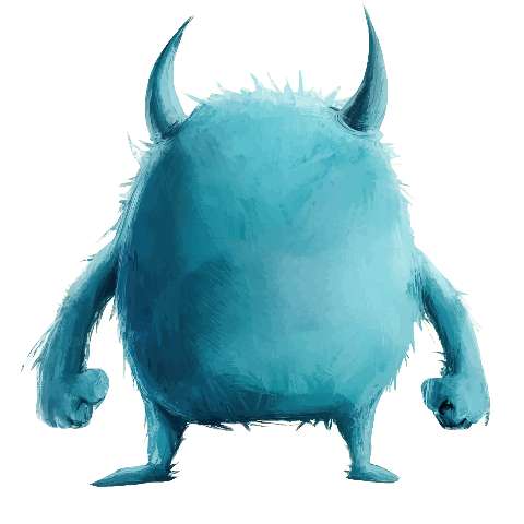 Preview for Blue-monster-illustration-colorful-monster-template-3fb8d