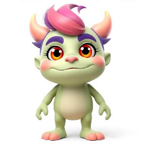 Preview for Cartoon-monster-character-design-aimonsterstyle-template-56154