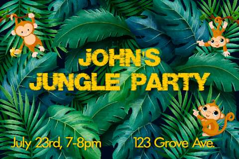 Preview for Johns-jungle-party-invitation-tropical-template-2aeef
