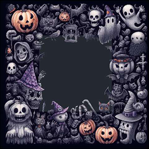 Preview for Halloween-frame-design-template-8ecce