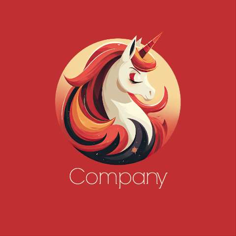 Preview for Unicorn-company-logo-design-logo-animal-template-a86cf