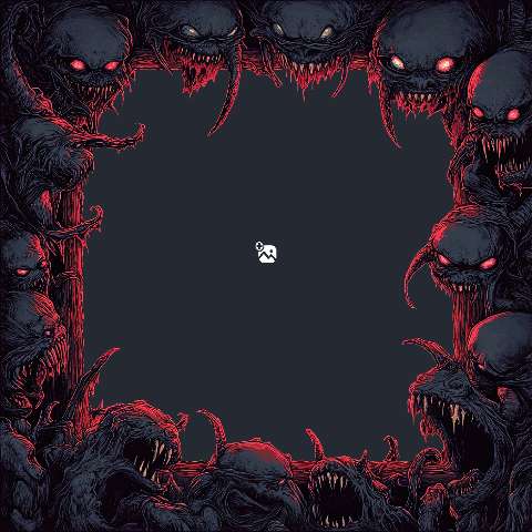 Preview for Dark-fantasy-creatures-border-monster-frame-template-6c379