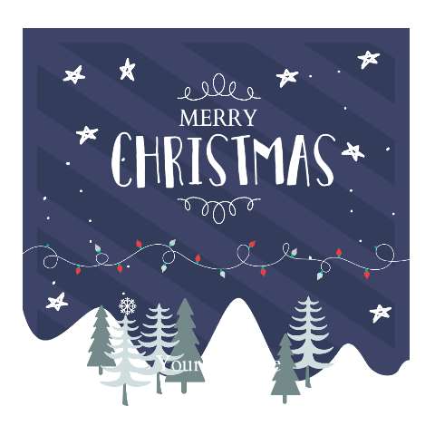 Preview for Merry-christmas-greeting-card-holiday-card-template-73a63