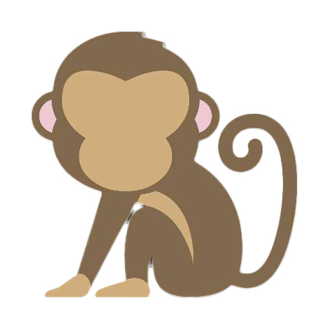 Preview for Cartoon-monkey-illustration-emoji-animal-template-ad4fe
