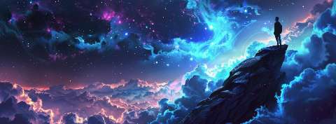 Preview for Starry Mountain Peak Template