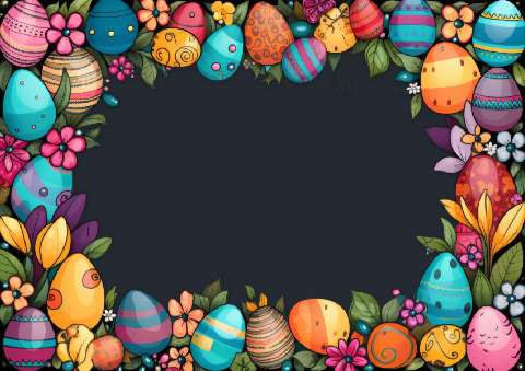 Preview for Easter-egg-frame-design-easter-frame-template-363d2
