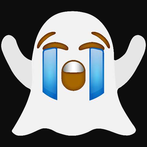 Preview for Crying-ghost-emoji-emoji-halloween-template-91df5