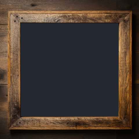 Preview for Rustic-wooden-frame-blackboard-classic-frame-template-19fd9